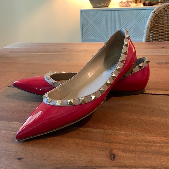 Outfit Valentino Rockstud Pumps Red Rockstud Sandals Red Valentino